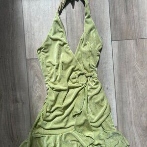 Green Mini Dress